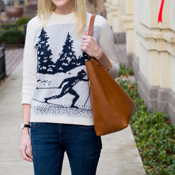 J. Crew Sweaters - J crew crewneck country skier sweater